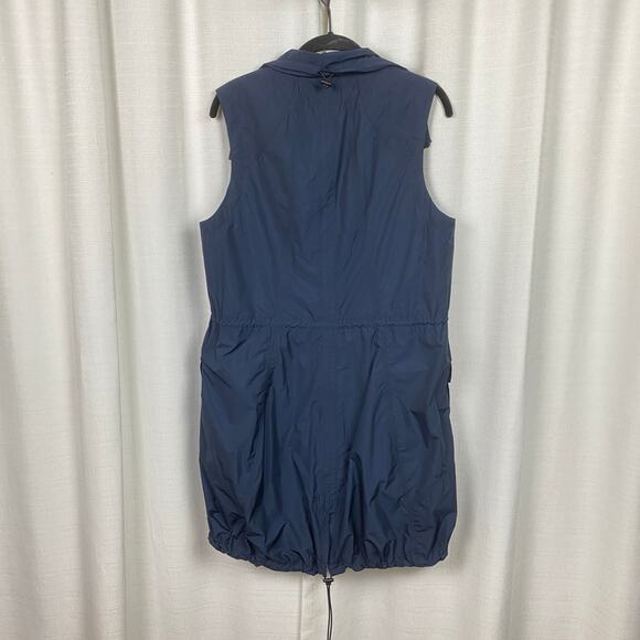 Athleta Navy Blue City Slicker Vest Jacket Sz.M - Picture 10 of 15